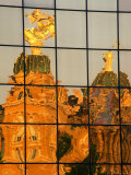 Reflection of the State Capitol Building, Iowa, USA