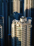 High-Rise Apartment Blocks in Sheungwan Area, Hong Kong, China