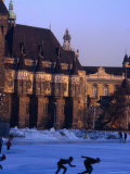 Buy Speed Skaters on the Artificial Lake at Szechenyi Park, Budapest, Hungary at AllPosters.com