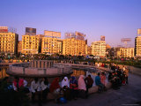 Fountain at Midan Tahrir (Liberation Square), Cairo, Egypt