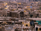 Bab An-Nasr Cemetery with Houses Scattered Amongst the Graves, Cairo, Egypt