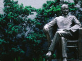 Statue at Sun Yatsen's Former Residence, Shanghai, China