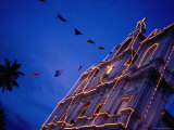 Buy Christmas Decorations on the Church of the Immaculate Conception, Panaji, India at AllPosters.com
