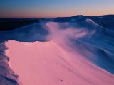 Dawn on Mt. Northcote on the Main Range in Winter, Kosciuszko Nat. Park, New South Wales, Australia