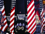 Buy Patriotic Ties at Souvenir Stall Near White House, Washington DC, Virginia, USA at AllPosters.com