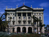 Southern End of La Rambla, Placa Del Portal De La Pau, Barcelona, Spain