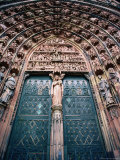Doors to Notre Dame Cathedral, Strasbourg, France