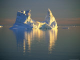 Buy Iceberg Illuminated by the Late Evening Sun, Murchison Sound, Greenland at AllPosters.com