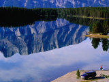 Buy Lake Minnewanka, Banff National Park, Alberta, Canada at AllPosters.com