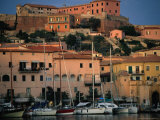Buy Buildings and Boats at Port, Portoferraio, Italy at AllPosters.com