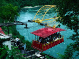 Spanish Aero Car Pulleying Across River Below Niagara Falls, Niagara Falls, Ontario, Canada