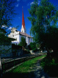 Local Church in Axams, Austria