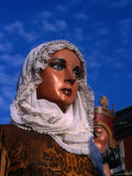 Gegants on Parade During Madrid's Fiestas De San Isidro, Plaza Mayor, Madrid, Spain