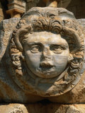 Buy Close Detail of the Mighty Medusa - Severan Forum - Leptis Magna, Libya at AllPosters.com