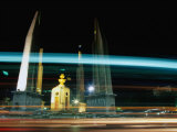 Buy Moving Traffic at Democracy Monument, Bangkok, Thailand at AllPosters.com