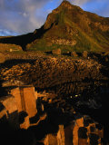 Buy Rock Formations at Dusk, Giants Causeway, United Kingdom at AllPosters.com