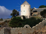 Stone Staircase to Windmill, Mykonos Town, Greece