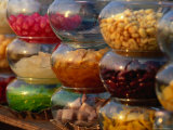 Buy Jars of Fruit for Sale at Street Market Bangkok, Thailand at AllPosters.com