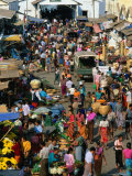 Buy Market Street Scene, Mawlamyaing, Mon State, Myanmar (Burma) at AllPosters.com