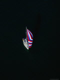 Buy Yacht Gliding Across San Francisco Bay, San Francisco, California, USA at AllPosters.com