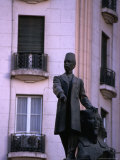 Ottoman and Sphinx Statue in Central, Cairo, Egypt