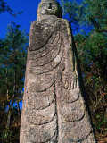 Standing Buddha Statue, Unjusaji, South Korea