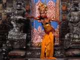 Young Girl at Temple Ceremony in Sengkidu, Indonesia