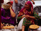 Women Selling Bread at the Market, Mary, Mary, Turkmenistan