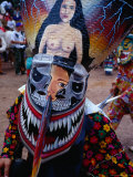 Buy Sticky Rice and Coconut Husk Mask for the Phi Ta Khon Festival, Loei, Thailand at AllPosters.com