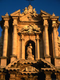 Baroque Facade of Il Duomo, Syracuse, Sicily, Italy