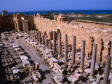 Buy Ruins of the Roman Severan Basilica, Leptis Magna, Libya at AllPosters.com