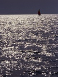 Buy Sailboat Glides on Glistening Water, Pattaya, Chonburi, Thailand at AllPosters.com