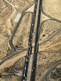 Buy Californian Traffic Jam Clogging the I-15 Freeway in Apple Valley, California, USA at AllPosters.com