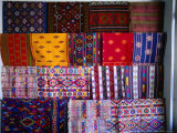 Buy Local Fabrics on Display, Punakha, Bhutan at AllPosters.com