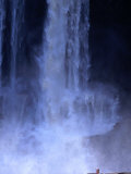 Chinak Meru (Waterfall) Dropping into Salto Aponguao, Canaima National Park, Bolivar, Venezuela