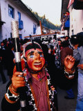 Buy Masked Participant in Virgen Del Carmen Festival, Paucartambo, Peru at AllPosters.com