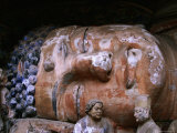 Reclining Buddha at Baoding Grottoes, Dazu, China