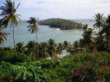 Ile Du Diabla (Devils Island) from Ile Royale in Iles Du Salut Group, French Guiana