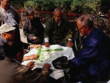 Mahjong Players at Rear Lakes, Beijing, China