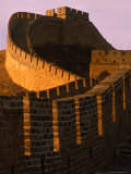 Buy Great Wall of China at Sunset, Badaling, China at AllPosters.com