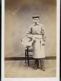 Boy Carrying a Basket