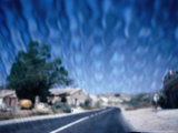 Abstract View Through Car Window, Cartagena, Murcia, Spain