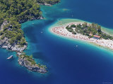Blue Lagoon and Belcekiz Beach, Oludeniz, Near Fethiye, Mediterranean Coast, Turkey