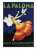 Buy Spain - La Paloma - Anis Aguardiente Promotional Poster at AllPosters.com