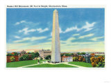 Charlestown, Massachusetts - View of Bunker Hill Monument