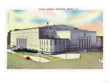 Buffalo, New York - Exterior View of the Buffalo Memorial Auditorium
