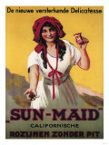 Germany - Sun-Maid California Raisin Poster