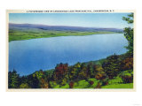 Canandaigua, New York - Bare Hill View of Canandaigua Lake