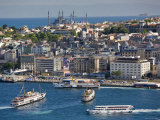 Bosphorus and Sultanahmet from the Galata Tower, Istanbul, Turkey