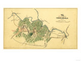 Battle of Chancellorsville - Civil War Panoramic Map